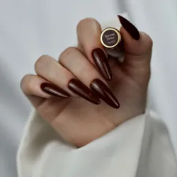 Lakier hybrydowy Coffee Dream Brownie Dance no 572 Boska Nails 6 ml