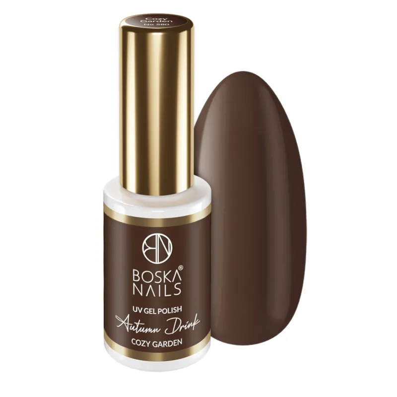 Lakier hybrydowy Autumn Drink Cozy Garden no 580 Boska Nails 6 ml