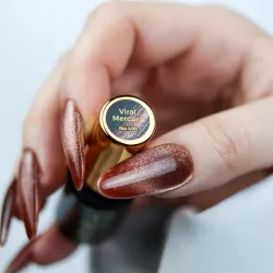 Lakier hybrydowy Cat eye Viral Mercury no 498 Boska Nails 6 ml