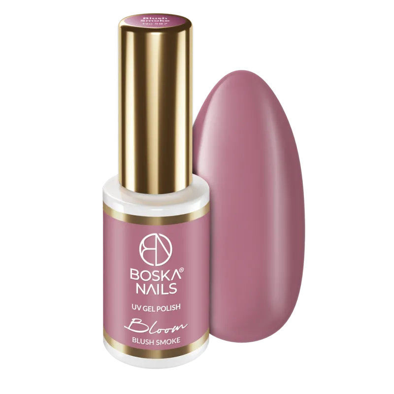 Lakier hybrydowy Bloom BLUSH SMOKE no 587 Boska Nails 6 ml