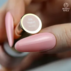 Lakier hybrydowy Lip Liner Silk Yogurt no 591 Boska Nails 6 ml