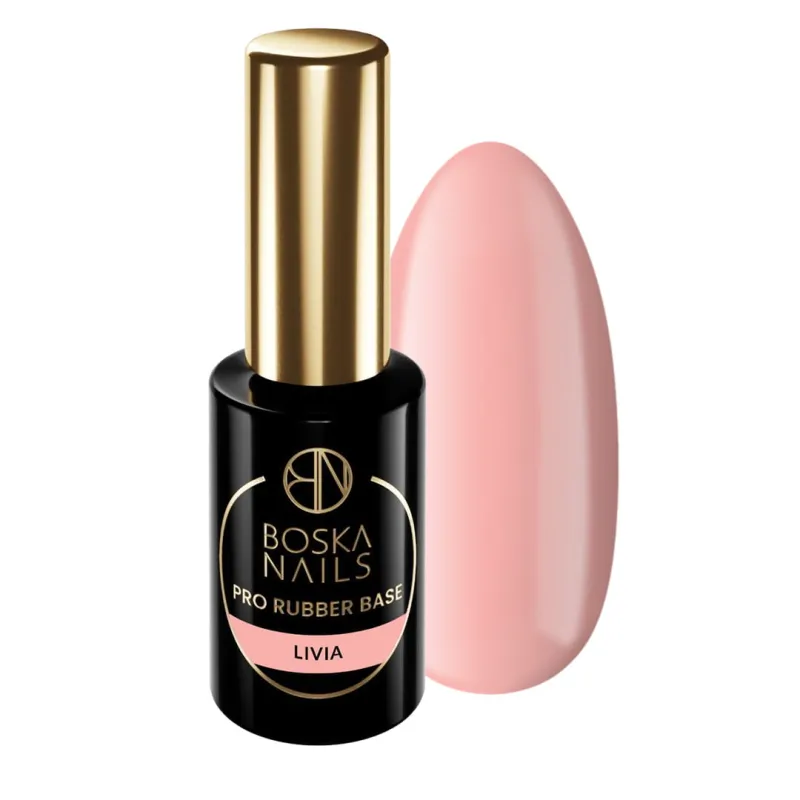 Baza kauczukowa Pro Rubber Base Livia Boska Nails 10 ml