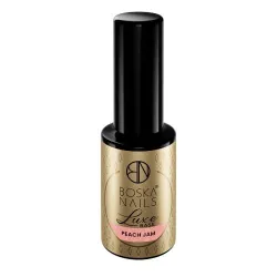 Baza kauczukowa z drobinką  Luxe Base Peach Jam  Boska Nails 10 ml