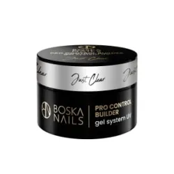 Żel budujący UV do paznokci Pro Control Builder Gel System UV Just Clear Boska Nails 50 ml