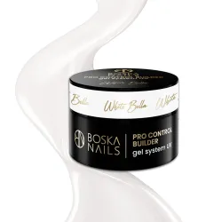 Żel budujący UV do paznokci Pro Control Builder Gel System UV White Bella Boska Nails 50 ml
