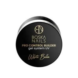 Żel budujący UV do paznokci Pro Control Builder Gel System UV White Bella Boska Nails 50 ml