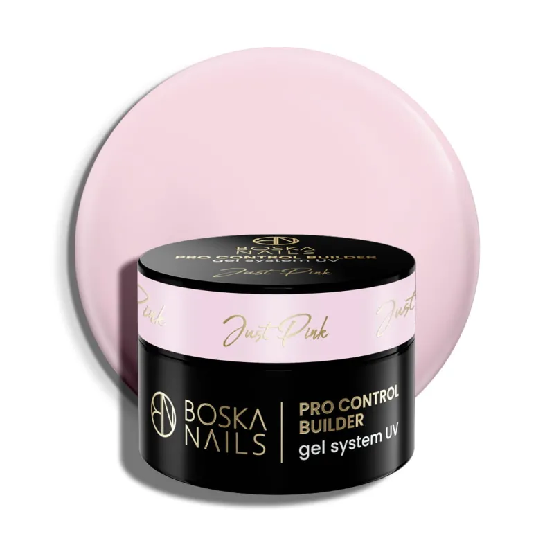 Żel budujący UV do paznokci Pro Control Builder Gel System UV Just Pink Boska Nails  50 ml