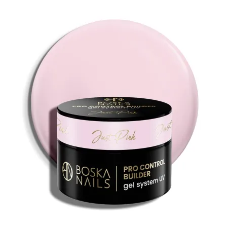 Żel budujący UV do paznokci Pro Control Builder Gel System UV Just Pink Boska Nails  50 ml