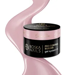 Żel budujący UV do paznokci Pro Control Builder Gel System UV Shine Rose Boska Nails 50 ml