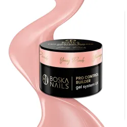 Żel budujący UV do paznokci Pro Control Builder Gel System UV Young Peach Boska Nails 50 ml