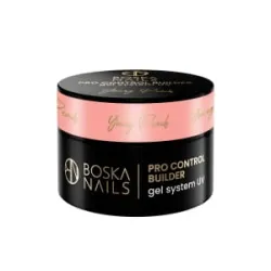 Żel budujący UV do paznokci Pro Control Builder Gel System UV Young Peach Boska Nails 50 ml