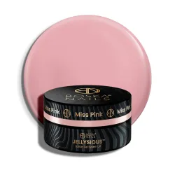 Żel budujący UV do paznokci galaretka Jellysious Miss Pink Boska Nails 30 ml