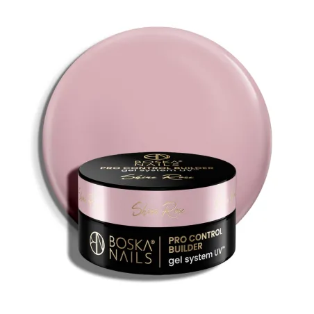 Żel budujący UV do paznokci Pro Control Builder Gel System UV Shine Rose Boska Nails 30 ml