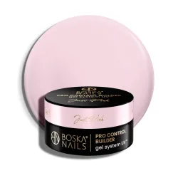 Żel budujący UV do paznokci Pro Control Builder Gel System UV Just Pink Boska Nails  30 ml