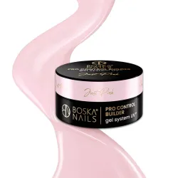 Żel budujący UV do paznokci Pro Control Builder Gel System UV Just Pink Boska Nails  30 ml