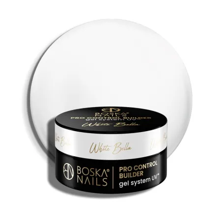 Żel budujący UV do paznokci Pro Control Builder Gel System UV White Bella Boska Nails 30 ml
