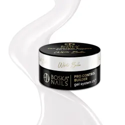 Żel budujący UV do paznokci Pro Control Builder Gel System UV White Bella Boska Nails 30 ml