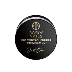 Żel budujący UV do paznokci Pro Control Builder Gel System UV Just Clear Boska Nails 30 ml