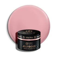 Żel budujący UV do paznokci galaretka Jellysious Miss Pink Boska Nails 15 ml