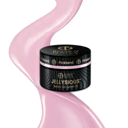 Żel budujący UV do paznokci galaretka Jellysious Pinkland Boska Nails 15 ml
