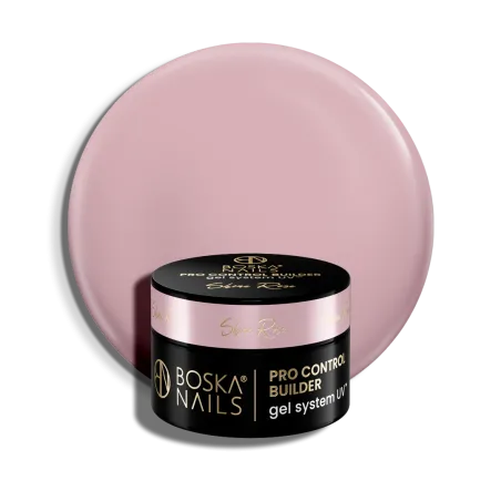 Żel budujący UV do paznokci Pro Control Builder Gel System UV Shine Rose Boska Nails 15 ml