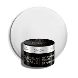 Żel budujący UV do paznokci Pro Control Builder Gel System UV Just Clear Boska Nails 15 ml