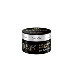 Żel budujący UV do paznokci Pro Control Builder Gel System UV Just Clear Boska Nails 15 ml