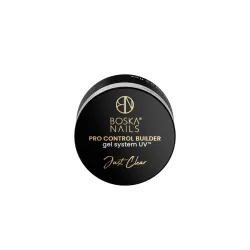 Żel budujący UV do paznokci Pro Control Builder Gel System UV Just Clear Boska Nails 15 ml