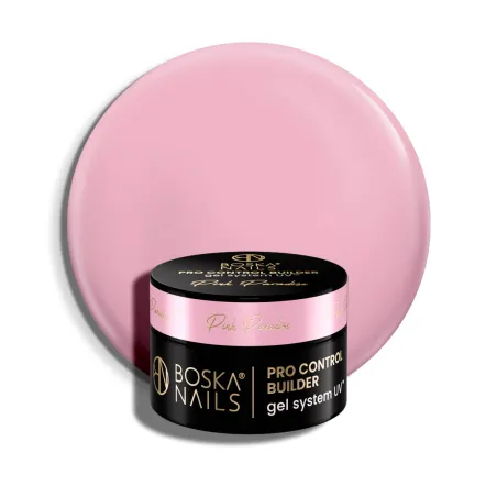 Żel budujący UV do paznokci Pro Control Builder Gel System UV Pink Paradise Boska Nails  15 ml