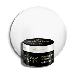 Żel budujący UV do paznokci Pro Control Builder Gel System UV White Bella Boska Nails 15 ml