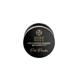 Żel budujący UV do paznokci Pro Control Builder Gel System UV Pink Paradise Boska Nails  15 ml
