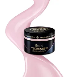 Żel budujący UV do paznokci z pamięcią cieczy Tiximani Tropical Pink Boska Nails 15 ml