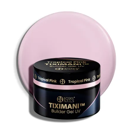 Żel budujący UV do paznokci z pamięcią cieczy Tiximani Tropical Pink Boska Nails 50 ml
