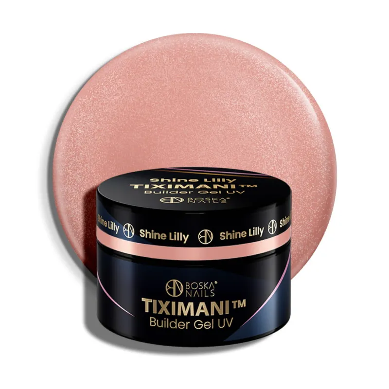 Żel budujący UV do paznokci z pamięcią cieczy Tiximani Shine Lilly Boska Nails 50 ml