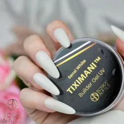Żel budujący UV do paznokci z pamięcią cieczy Tiximani Sensi White Boska Nails 50 ml