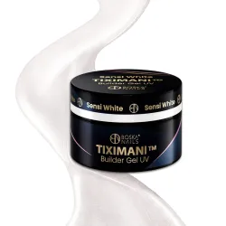 Żel budujący UV do paznokci z pamięcią cieczy Tiximani Sensi White Boska Nails 50 ml