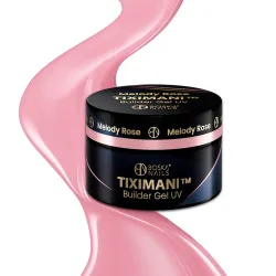 Żel budujący UV do paznokci z pamięcią cieczy Tiximani Melody Rose Boska Nails 50 ml