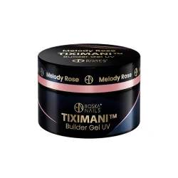 Żel budujący UV do paznokci z pamięcią cieczy Tiximani Melody Rose Boska Nails 50 ml