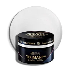 Żel budujący UV do paznokci z pamięcią cieczy Tiximani Sensi White Boska Nails 15 ml