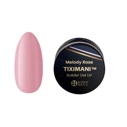 Żel budujący UV do paznokci z pamięcią cieczy Tiximani Melody Rose Boska Nails 15 ml