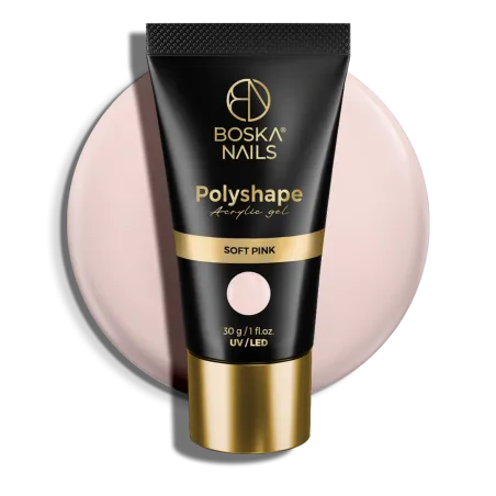 Akrylożel Polyshape Soft Pink Boska Nails 30 g
