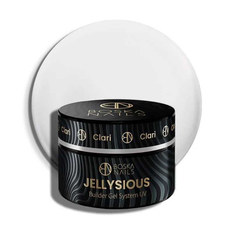 Żel budujący UV do paznokci galaretka CLARI JELLYSIOUS Boska Nails 50 ml