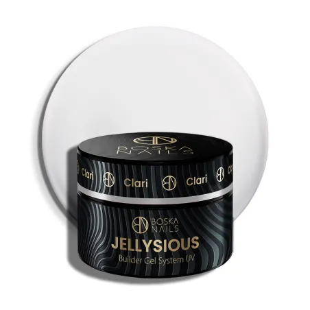 Żel budujący UV do paznokci galaretka CLARI JELLYSIOUS Boska Nails 50 ml