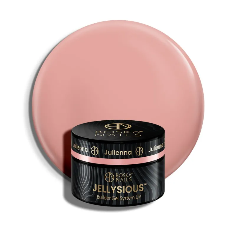 Żel budujący UV do paznokci galaretka JULIENNA  JELLYSIOUS  Boska Nails 15 ml