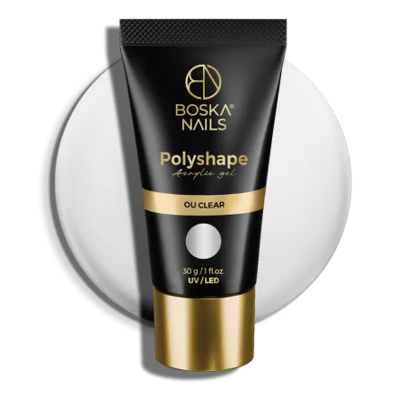 Akrylożel Polyshape Ou Clear Boska Nails 30 g