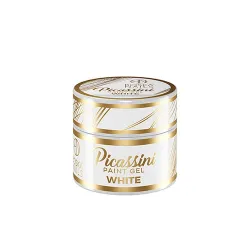 Żel do zdobień Picassini Paint Gel White Boska Nails 5 ml