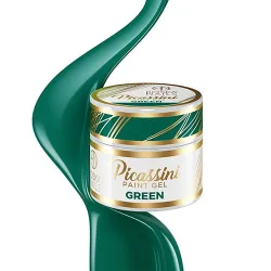 Żel do zdobień Picassini Paint Gel Green Boska Nails 5 ml
