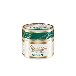 Żel do zdobień Picassini Paint Gel Green Boska Nails 5 ml