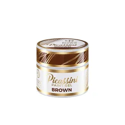 Żel do zdobień Picassini Paint Gel Brown Boska Nails 5 ml