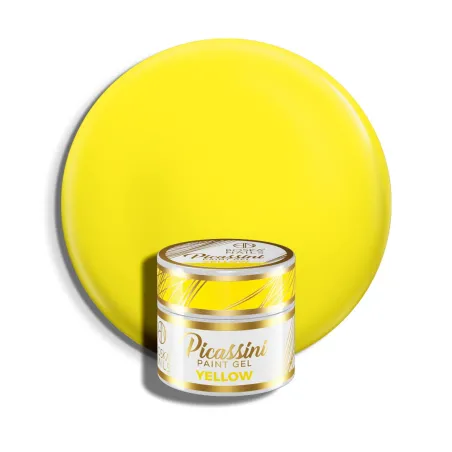 Żel do zdobień  Picassini Paint Gel Yellow Boska Nails 5 ml